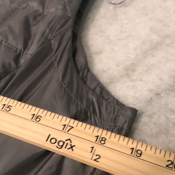 Anatomie Vest Womens Medium Gray Quilted Full Zip Lightweight Travel Jacket - Picture 7 of 9
